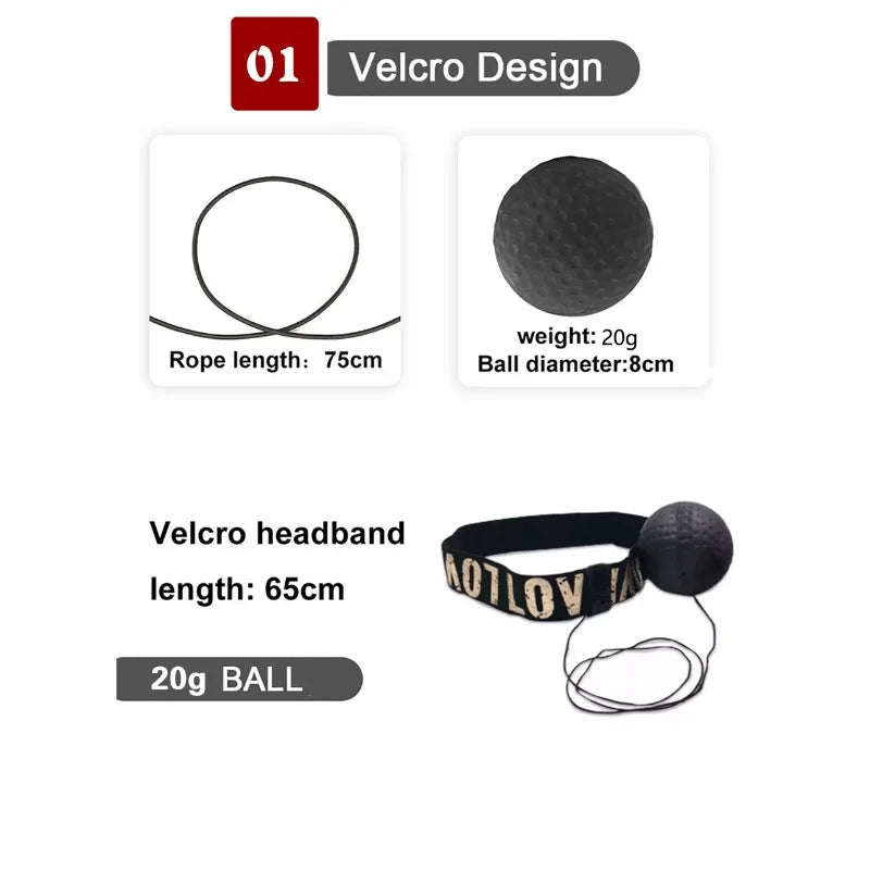 Boxing head band speedball