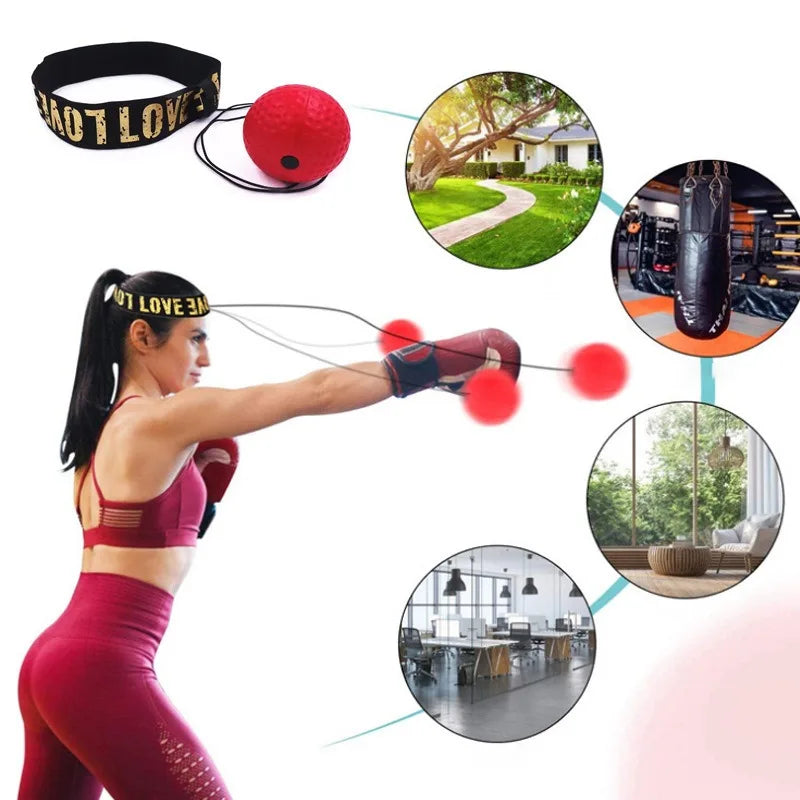 Boxing head band speedball