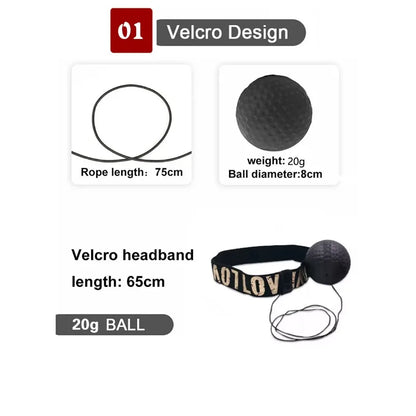 Boxing head band speedball