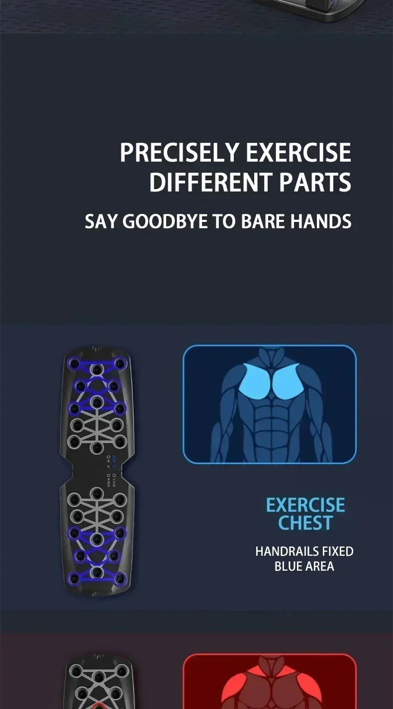 Portable Multifunctional Push-up Board Set