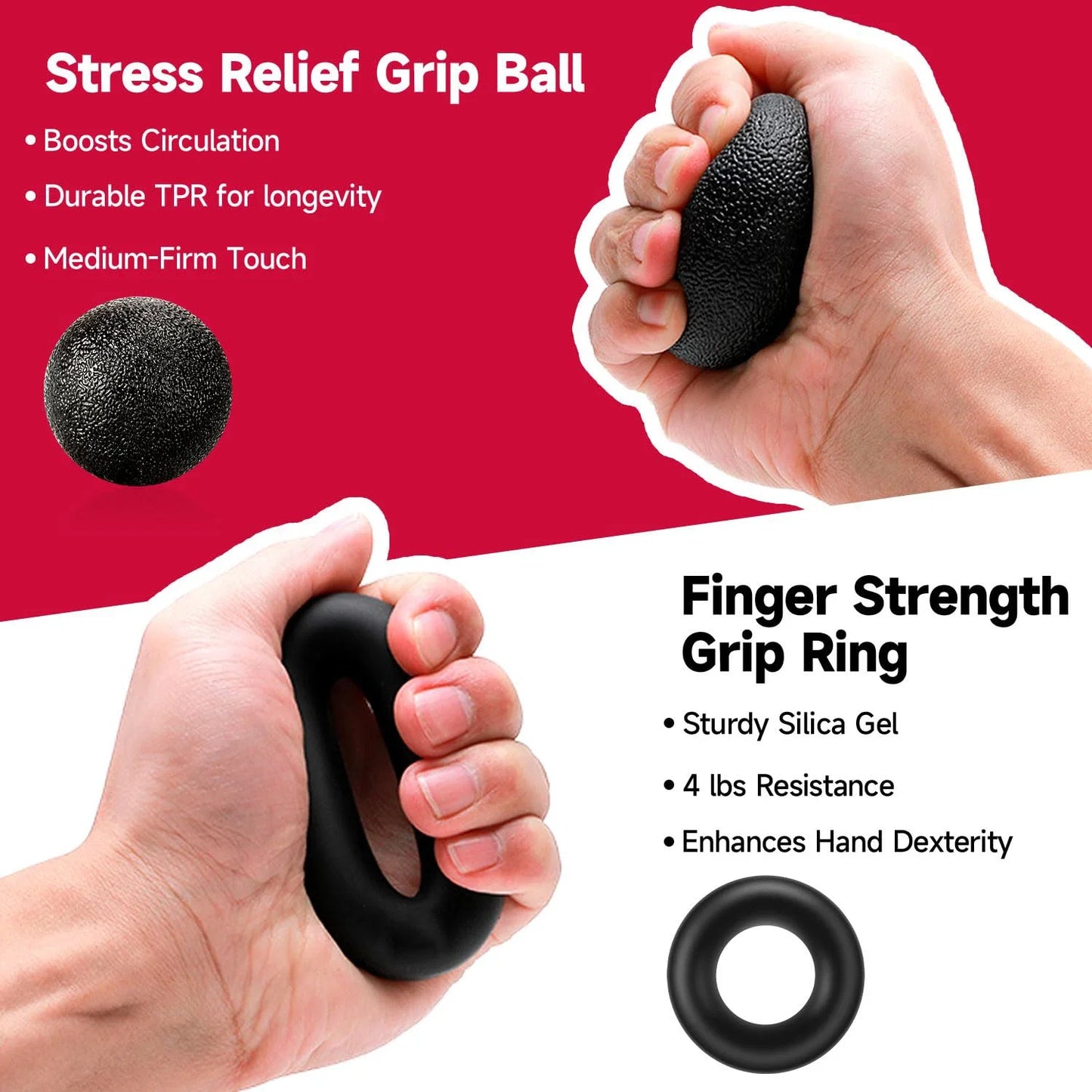 5-60Kg Adjustable Grip Strength Trainer pack