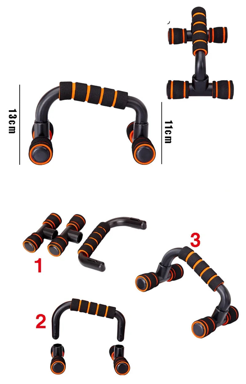 1 pair U-shaped Push-up Rack for Training calesthenics