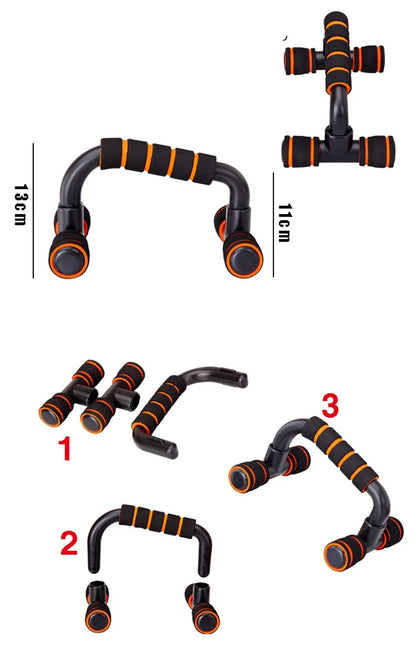 1 pair U-shaped Push-up Rack for Training calesthenics