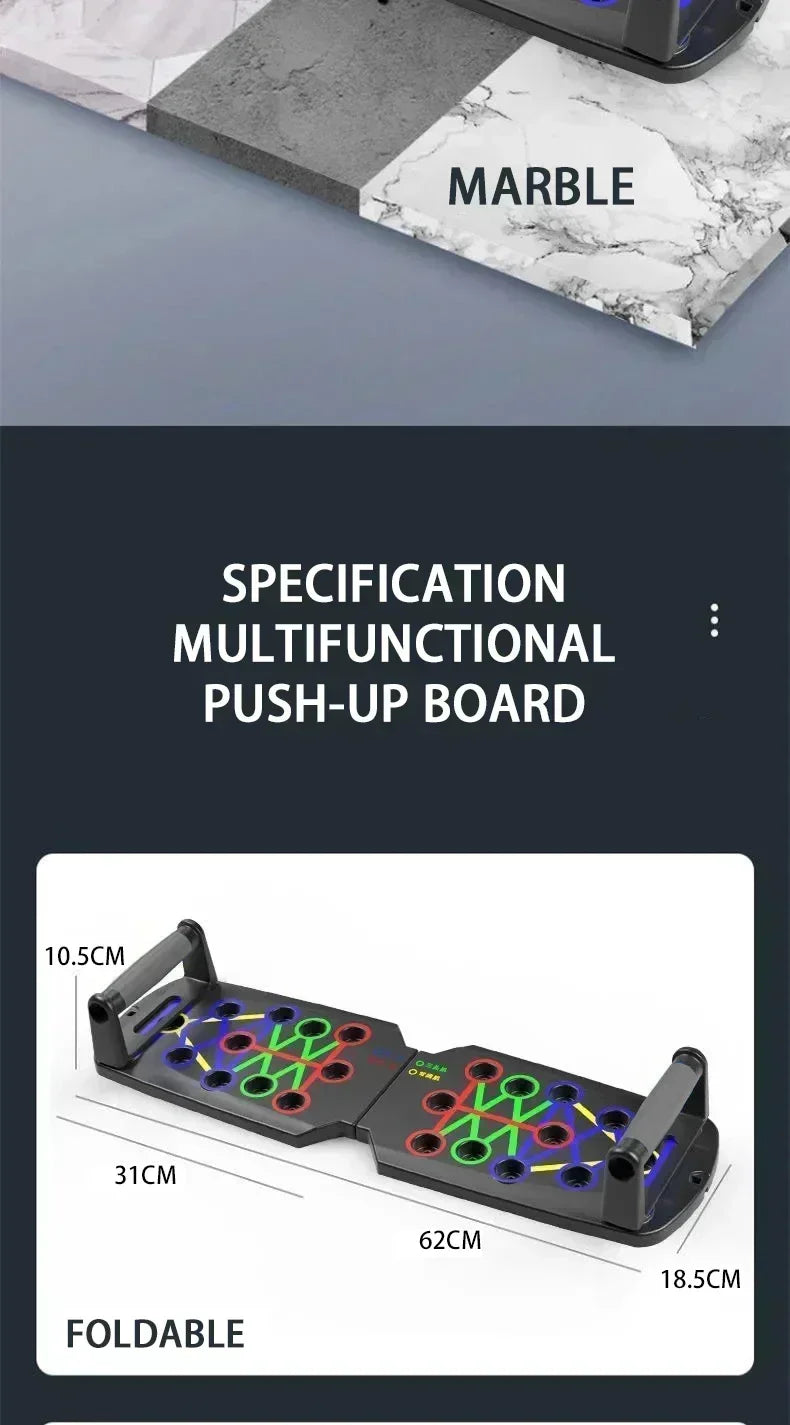 Portable Multifunctional Push-up Board Set