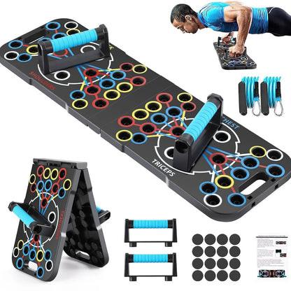 Portable Multifunctional Push-up Board Set